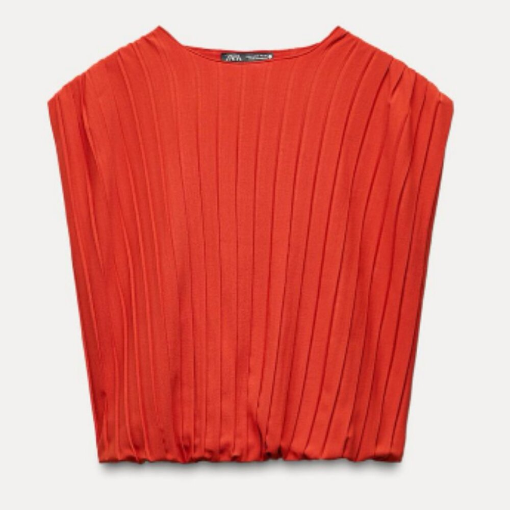 Pleated Balloon Top
